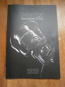 PROX プロックス 2020年　製品カタログ　リール　竿　ロッド　ウェア　バッグ　バッカン　ライン 　釣り具　