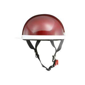 リード工業 CROSS ハーフヘルメット キャンディーレッド フリーサイズ CR-740(a-1298102)