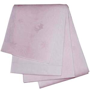 日本製 本麻 夏 半幅帯 夏用 グラデーション 小袋帯 半巾帯 細帯 金魚柄 ピンク