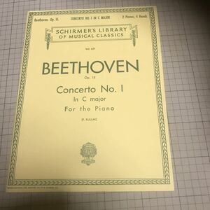 BEETHOVEN Op.15 Conberto No.1 In C majar For the PIANO