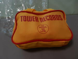 未使用 貴重 タワレコ TOWER RECORDS 旅行用 アメニティー ケース セット バッグ 販売終了品 正規品
