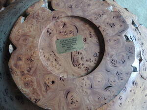 英国で収集した木製の入れ物、オブジェ