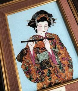 GEMSTONEの絵画　レア・ピクチャー　MADE IN THAILAND ★☆JAPANESE LADY☆★