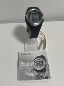 SOLUS Leisure800 ソーラスレジャー　腕時計　ブラック　ホワイト　2個セット