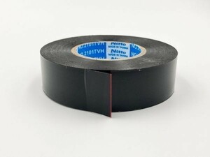 【日東電工 ハーネステープ 1個 黒色】 送料無料 PVCテープ ハーネス用保護テープ 19mm×25m ワイヤーハーネス保護・結束に