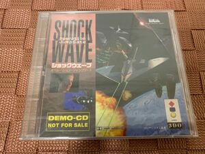 Panasonic 3DO REAL体験版ソフト ショックウェーブ　SHOCK WAVE 非売品 DEMO DISC リアル SAMPLE Electronic Arts エレクトリック アーツ