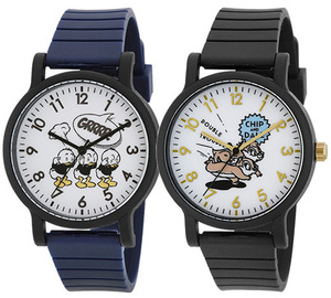 (NM) ディズニー チップとデール ドナルド 腕時計 時計 男女兼用 ラッピング