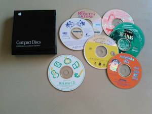 ★激レア★期間限定価格★ Apple MacPerforma6210 CD-ROM 収納ケース＋CD-ROM8枚セット（送料無料）