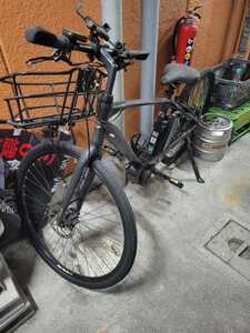 電動アシスト自転車　アサヒ自転車　マウンテンバイク　スポーツタイプ　ディスクブレーキ 整備済み　バッテリーまだまだ使えます。　