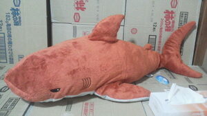 Sea Creatures BIG ぬいぐるみ やさぐれシリーズ シャーク　100ｃｍ　サメ 非売　送料710円　タグなし