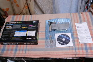 GIGABYTE製　ビデオカードGV-N610SL-1GI　取説、CD,元箱付き　新同品