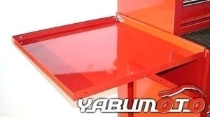 SEEDNEW　サイドテーブル　赤　キャビネット収納に YTB002-R