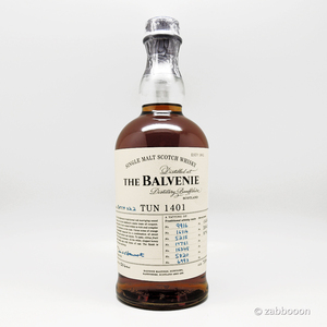 The Balvenie Tun 1401 Batch 2 バルヴェニータン 50.6% 700ml Single Malt Scotch Whisky 外箱付き 未開封 バッチ２で稀少！