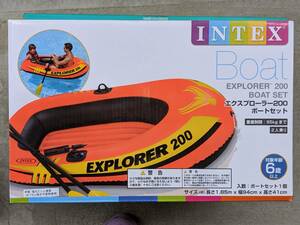 【未使用・未開封品】【INTEX社製】【インテック社製】【正規品】Boat EXPLORER 200 BOAT SET