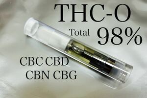 THCOリキッド Total98%【1.0ml】THC-O CBD CBG CBN CBC Others カンノビノイド