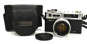 中古美品 YASHICA Electro 35 GS ヤシカ レンジファインダー フィルムカメラ カメラ COLOR-YASHINON DX 1:1.7 f=45mm