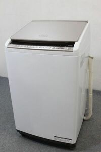 日立 BW-DV100E 洗濯10kg/乾燥5.5kg 縦型洗濯乾燥機 ビートウォッシュ シャンパン 2020年製 HITACHI 中古家電 店頭引取歓迎 R5268)
