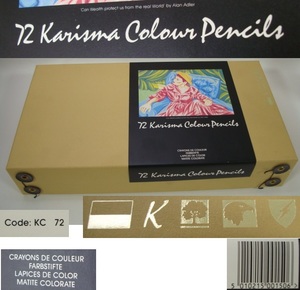 カリスマカラー 色鉛筆 72色