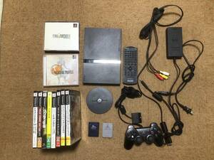 PlayStation2 プレイステーション2 本体　ソフト数本、メモリーのセット