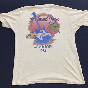 The Beach Boys Tシャツ 80s USA ヴィンテージ シングルステッチ フォトプリント ビーチボーイズ ビートルズ OLD SURF カラパナ WEBER