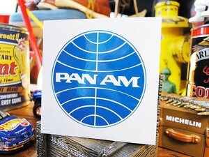 パンナムのステッカー アメリカ雑貨 アメリカン雑貨 車 シール ブランド