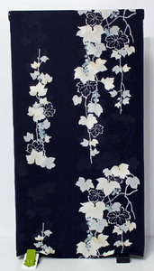 新品　送料無料　モリハナエー１１　森英恵　夏物　紗　広幅　４０ｃｍ　小紋　化繊　洗える　ポリエステル 　反物