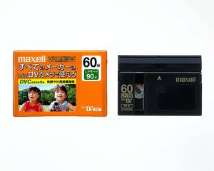 maxell 録画用DVカセット 標準録画60分 鮮明なデジタル映像 優れた耐久性と信頼性を発揮 DVM60SEP