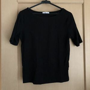 Opaque.clip 半袖Tシャツ S 黒　レディース　オペーク