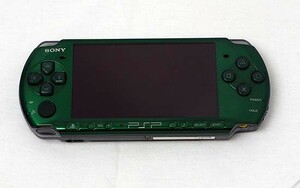 【中古】SONY PSP スピリティッド・グリーン PSP-3000 SG ワケあり