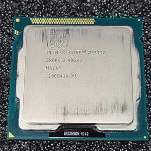 CPU Intel Core i7 3770 3.4GHz PCパーツ インテル 動作確認済み (3)