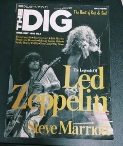 ■即決/古本■別冊クロスビート「 THE DIG / ザ・ディグ 」 1995 No.1 LED ZEPPELIN / STEVE MARRIOT
