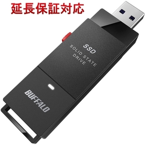 BUFFALO バッファロー 外付けSSD SSD-PUT500U3-BKA ブラック