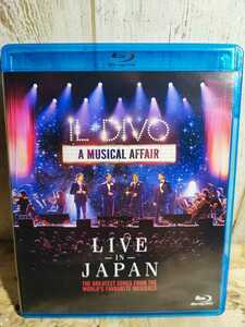 【極上美品】IL DIVO / イル・ディーヴォ LIVE IN JAPAN Blu-ray ブックレット完備 ライヴ・アット武道館 