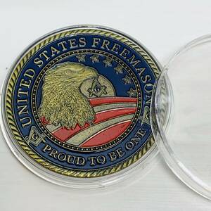 XZ239アメリカ記念硬貨 イーグル 五軍軍章 外国硬貨 海外古銭 チャレンジコイン 貨幣 記念メダル 量目45g