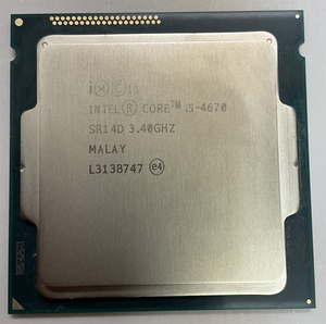 【中古CPU】Intel core i5 4670　クーラー付属