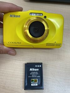 A890)Nikon ニコン デジタルカメラ COOLPIX s31 バッテリー付き 動作品