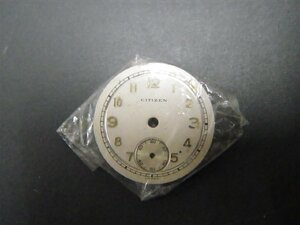 アンティーク シチズン CITIZEN スモールセコンド 文字盤 ダイヤル 時計 Φ24 管理No. 1263