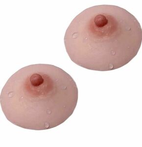 人工乳首 2個セット シリコン乳首 貼付式 シリコンバスト　乳首 ニップル コスプレ　女装　ピンク　リアル　シリコンパンツ