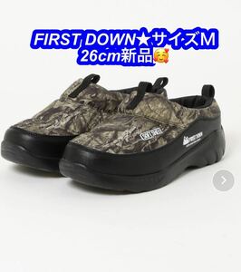 FIRST DOWN★メンズ靴サイズＭ26cm新品♪