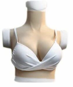 シリコンバスト Dカップ胸部液体シリコン充填　女装　コスプレ　変装　仮装　女性化　シリコンパンツ　綺麗なおっぱい　シリコンおっぱい