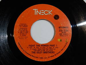Isley Brothers Fight The Power (Part 1) / (Part 2) T-Neck US ZS8 2256 200926 SOUL FUNK ソウル ファンク レコード 7インチ 45