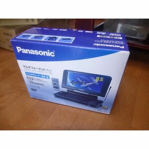 Panasonic 8.5型液晶・ワンセグチューナー搭載ポータブルDVD・SD・CDプレーヤーブラックDVDLX89K DVD-LX89-K