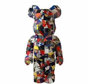 ANREALAGES.H.I.P&amp;crew PATCHWORK BE@RBRICK 1000%