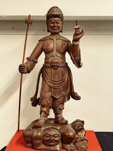 仏教美術 仏像 金剛力士像 木彫 古美術