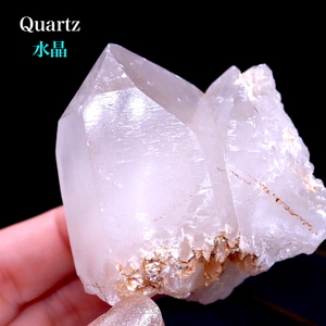 【送料無料】カリフォルニア産 クォーツ 水晶 110,9g QZ181 鉱物　原石　天然石　パワーストーン