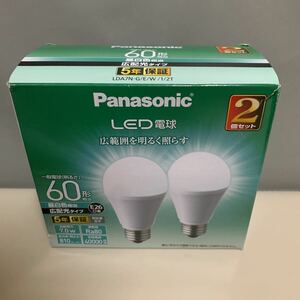 Y8911 パナソニック LED電球 口金直径26mm 電球60形相当 昼白色相当　7.0W 2個入り LDA7NGEW12T LDA7N-G/E/W/1/2T 