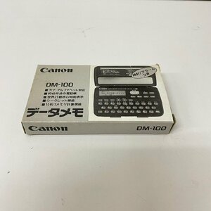 Canon キャノン データメモ DM-100　2952