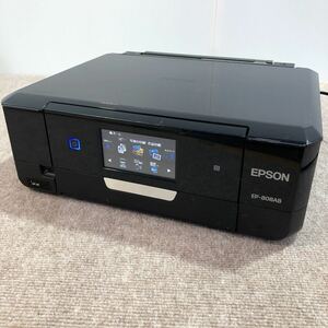 EPSON エプソン Colorio カラリオ EP-808AB ブラック インクジェットプリンター 複合機 通電OK 現状品