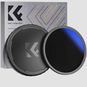 送料無料★K&amp;F Concept 77mm 可変NDフィルター ND2-ND400専用フィルターキャップ付属 18層コーティング