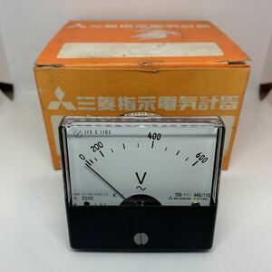 三菱指示電気計器 YS-206 CLASS 2.5 YS-206B AV 指示計器　電気計測器
